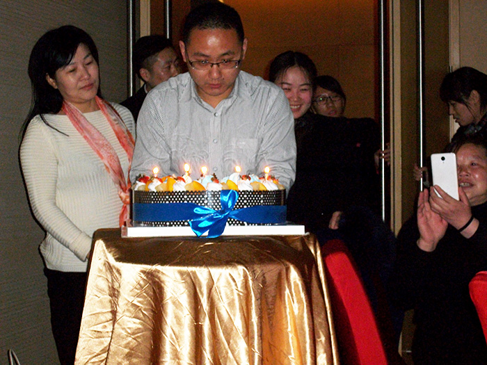 Mr. Zhang's 55th birthday